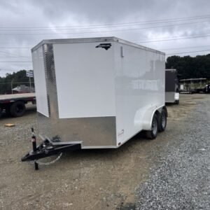 2026 Quality Cargo 7×12 Enclosed Trailer STD Barn Doors 7K GVWR