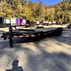 2026 Big Tex 14EH 7×22 Equipment Trailer Mega Ramps 15.4K GVWR