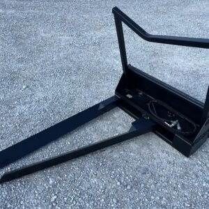 Hydraulic Nursery Tree Fork Attachment Fits Skid Steer Tractor Quick Attach
