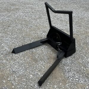 Hydraulic Nursery Tree Fork Attachment Fits Mini Skid Steer