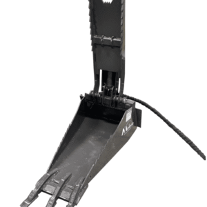 Melecio Mini Skid Stump Bucket Grapple