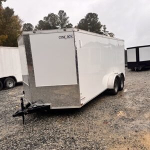 2026 Cynergy 7×16 Enclosed Trailer STD Ramp 7K GVWR