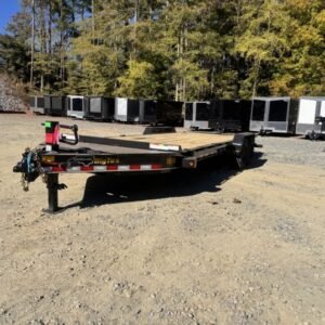 2026 Big Tex 16EH 7×22 Equipment Trailer Mega Ramps 17.6K GVWR