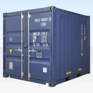 10Ft X 8Ft Shipping Container (One trip) – Blue – Colli Trans Containers