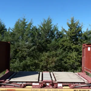 20′ Flat Rack Shipping Container – One Trip -Buy Now