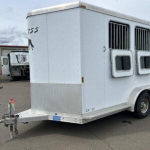2007 Exiss 2 Horse Trailer