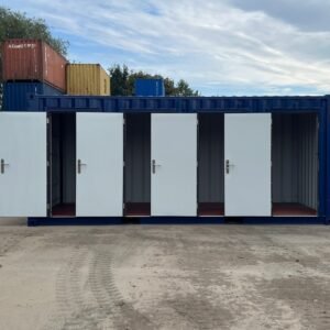 20ft Shipping Container Multi-unit Storage Solution – First Choice Shipping Containers