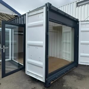 20ft x 8ft Custom Shipping Container Conversion – Portable Building – Colli Trans Containers