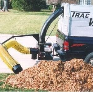 Trac Vac Model 2116 Truck Loader Debris Vacuum 16 HP Briggs Engine