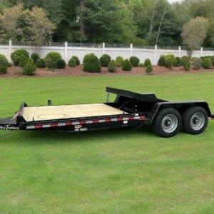Quality Tilt Trailer 81″x22′ 17k Black Equipment Trailer