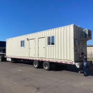 40ft Shipping Container Office with ADA Restroom – Buy Now