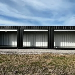40ft Shipping Container w/3 Roll-Up Side Doors – First Choice Shipping Containers