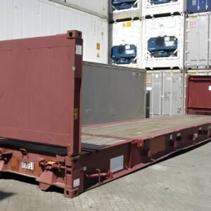 40Ft X 8Ft Used Flat Rack Shipping Container – Limited