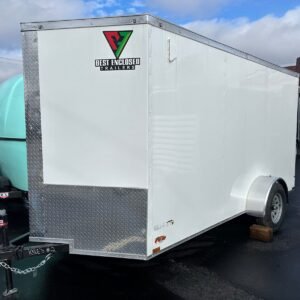 Enclosed Cargo Trailer Rear Ramp