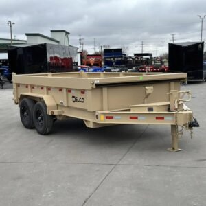 7×14 7TON Telescopic Dump Trailer with alum wheels – Waitrosecowes Store