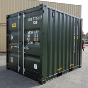 8Ft One Trip Shipping Container (Green) – First Choice Shipping Containers