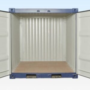 8Ft Shipping Container One Trip (Blue) – First Choice Shipping Containers