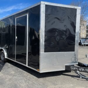 Enclosed Cargo Trailer Rear Ramp