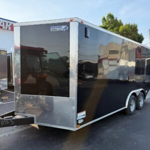 Enclosed Cargo Trailer Rear Ramp