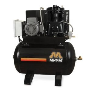 MI-T-M ACS-46375-80HM 80-Gallon 10 HP 460V Air Compressor