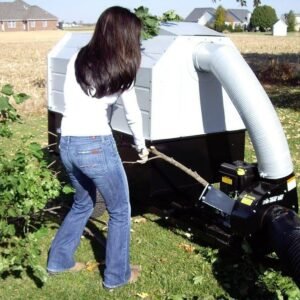 Trac Vac 470 Pull Behind Vacuum – 6.5hp Briggs & Stratton Engine