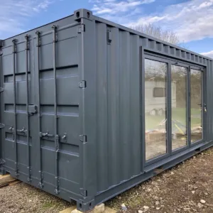 Converted Shipping Container Office Gym 20ft – First Choice Shipping Containers