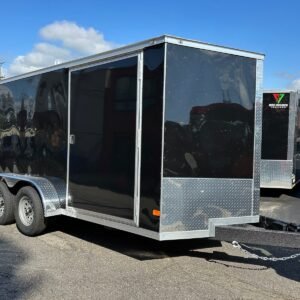 Enclosed Cargo Trailer Rear Ramp
