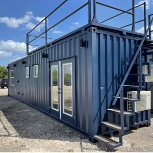 Customized 40ft Shipping Container Made into Luxurious 1 Bedroom. – M-W Containers