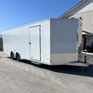 Enclosed Car Hauler 2026 26ft. Aluminum Blaze w/Finished Interior & Aluminum Wheels 1042