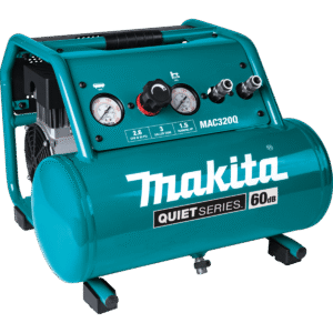 Makita MAC320Q 3 Gallon Quiet Series Electric Air Compressor 1?1/2 HP