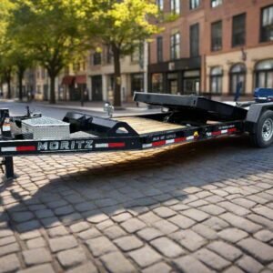 Gravity Equipment Tilt Trailer 81.5″x20′ Moritz Black  14,000 GVWR