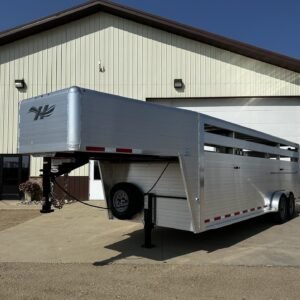 New 2024 Hillsboro 24′ Livestock Trailer – Three Compartments