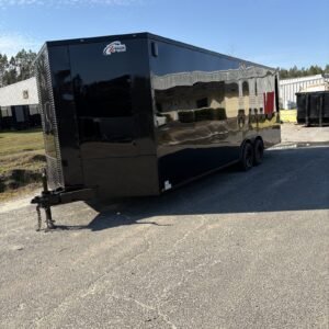 Xtreme Cargo 8.5×24 Black Enclosed Car Hauler Trailer For Sale – Waitrosecowes Store