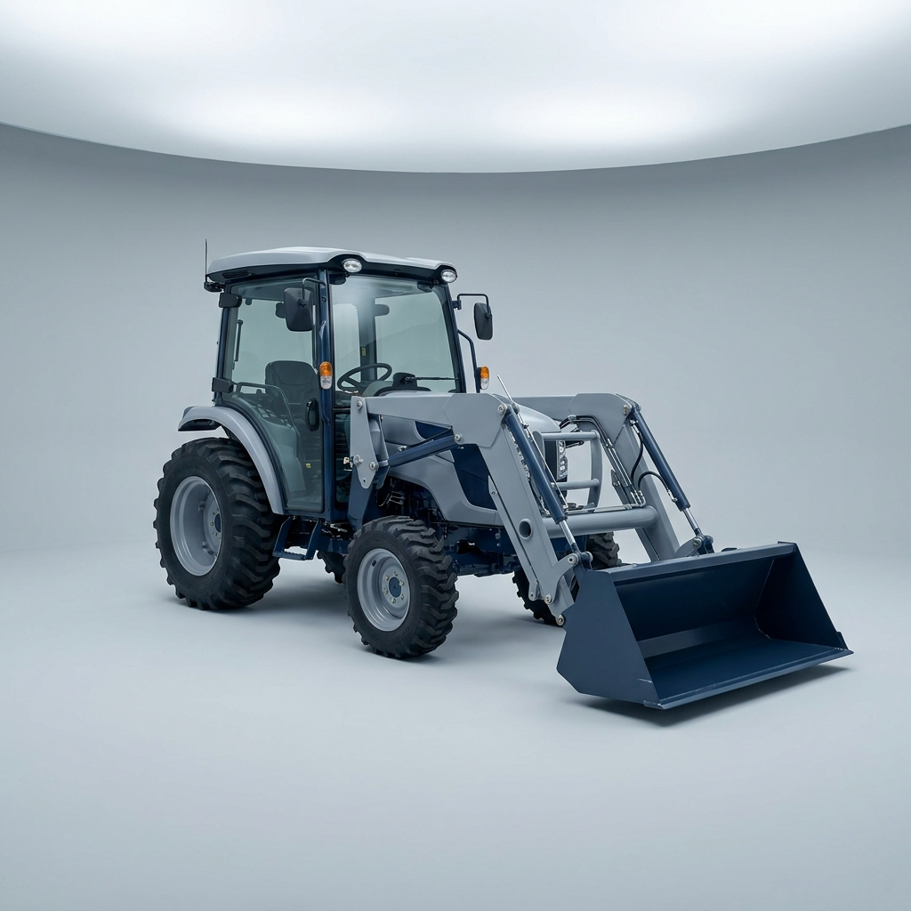 Representative image of LS MT125 compact tractor Representative image of LS MT125 compact tractor